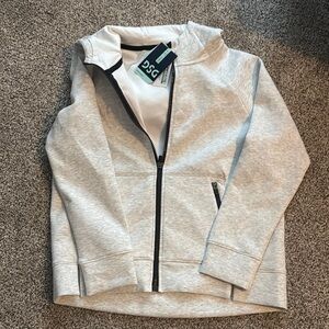 DSG Kids Gray Jacket, girls size Large, 14